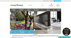 Desktop Screenshot of concept-mosaique.com